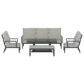Gardeon 7-Seater Outdoor Aluminium Sofa Furniture Set Table Chairs