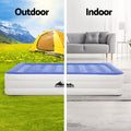 Weisshorn Air Mattress Single 46cm Inflatable Airbed Cube