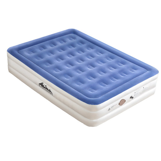 Weisshorn Air Mattress QUEEN 46cm Inflatable Bed Cube