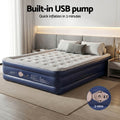 Weisshorn Air Mattress Queen 46cm Inflatable Bed Cube