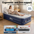 Weisshorn Single Air Mattress 46cm Inflatable Bed Cube