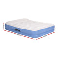 Weisshorn Air Mattress Inflatable Bed Built-in Pillow Pump QUEEN Air bed 41cm
