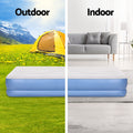 Weisshorn Air Mattress Inflatable Bed Built-in Pillow Pump QUEEN Air bed 41cm