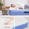 Weisshorn Air Mattress Inflatable Bed Built-in Pillow Pump QUEEN Air bed 41cm