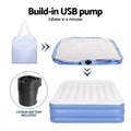 Weisshorn Air Mattress QUEEN Inflatable Bed 46cm Air bed