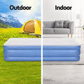 Weisshorn Air Mattress Inflatable Bed Built-in Pillow Pump QUEEN Air bed 50cm