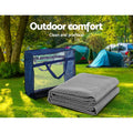 Weisshorn 3M x 2.5M Annex Matting Floor Mesh Caravan Camping 2pcs