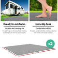Weisshorn 3M x 2.5M Annex Matting Floor Mesh Caravan Camping 2pcs