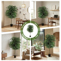 Artiss 180cm Artificial Ficus Tree Fake Plant Indoor Decor 1.8M