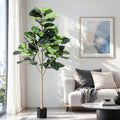 Artiss 180cm Artificial Fiddle Leaf Fig Tree Faux Indoor Plant