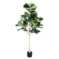 Artiss 180cm Artificial Fiddle Leaf Fig Tree Faux Indoor Plant