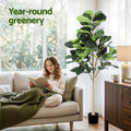 Artiss 180cm Artificial Fiddle Leaf Fig Tree Faux Indoor Plant