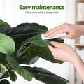 Artiss 180cm Artificial Fiddle Leaf Fig Tree Faux Indoor Plant