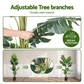 Artiss 140cm Artificial Monstera Tree Faux Indoor Plant Decor 1.4M