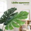 Artiss 140cm Artificial Monstera Tree Faux Indoor Plant Decor 1.4M