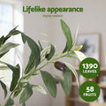 Artiss 210cm Artificial Olive Tree Faux Indoor Plant Decor Lifelike