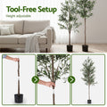 Artiss 210cm Artificial Olive Tree Faux Indoor Plant Decor Lifelike
