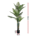 Artiss 180cm Artificial Palm Tree Faux Indoor Plant Lifelike Decor