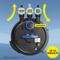 Giantz External Canister Aquarium Filter 10000L/H Fish Tank