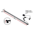 i.Pet 88cm Submersible Aquarium LED Air Bubble Light