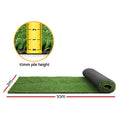 Prime Turf Artificial Grass 2mx10m 10mm Olive Synthetic Lawn