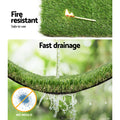 Prime Turf Artificial Grass 60sqm 30mm 4-Colour 2m x 5m Fake Lawn