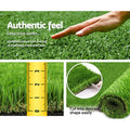 Prime Turf Artificial Grass 60sqm 30mm 4-Colour 2m x 5m Fake Lawn