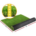 Prime Turf Artificial Grass 30mm 1mx20m Synthetic Lawn 4-colour