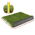 Prime Turf Artificial Grass 35mm 1x10m Synthetic Lawn 4-Colour