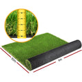Prime Turf Artificial Grass 40mm 1mx10m Synthetic Lawn 4-colour