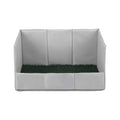 Prime Turf Foldable Dog Grass Potty Pad High Wall Tray for Apartment Balcony RV travel