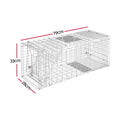 Gardeon Possum Trap Cage 79x28cm Live Animal