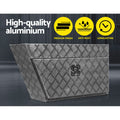Giantz Aluminium Ute Tool Box Pair w Lock Vehicle Storage Tray