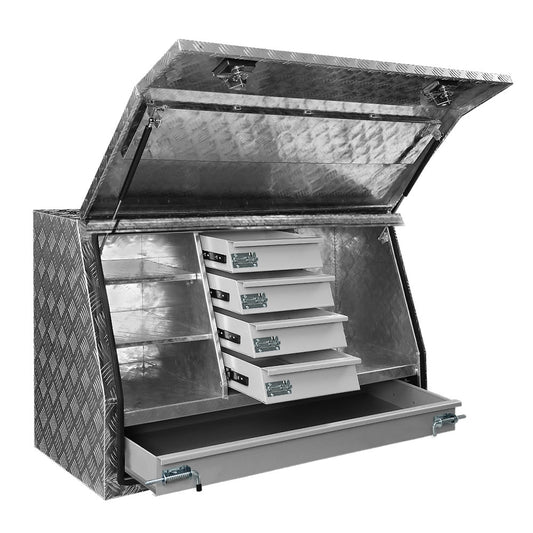 Giantz Aluminium Ute Tool Box Drawers Storage Truck Trailer