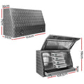 Giantz Aluminium Ute Tool Box Drawers Storage Truck Trailer
