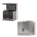 Giantz Aluminium Ute Tool Box Truck Trailer Storage Lock
