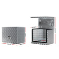 Giantz Aluminium Ute Tool Box Under Tray Heavy Duty Vehicle Storage