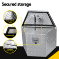 Giantz Aluminium Ute Tool Box Storage Lock Box Trailer Truck