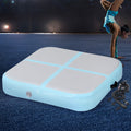 Everfit 1m Air Track Mat Gymnastics Tumbling Inflatable Mint Green