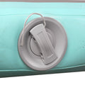 Everfit 3m x 1m Air Track Mat Gymnastic Tumbling Mint Green Grey