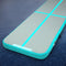 Everfit 3m x 1m Air Track Mat Gymnastic Tumbling Mint Green Grey