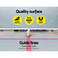 Everfit GoFun 3x1m Air Track Mat Inflatable Gymnastics Pink Pump