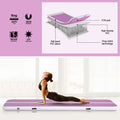 Everfit 3M Air Track Gymnastics Mat Inflatable Purple Tumbling