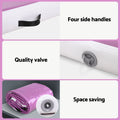 Everfit 3M Air Track Gymnastics Mat Inflatable Purple Tumbling