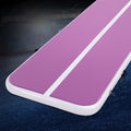 Everfit 3M Air Track Gymnastics Mat Inflatable Purple Tumbling