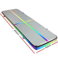 Everfit 4x1m Air Track Inflatable Tumbling Mat Gymnastics Yoga