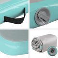Everfit 4x1m Inflatable Air Track Mat Tumbling Gymnastics Green
