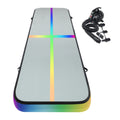 Everfit 4M Air Track Gymnastics Mat Inflatable With Pump Coloured