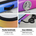 Everfit 4M Air Track Gymnastics Mat Inflatable With Pump Coloured