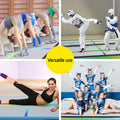 Everfit 4M Air Track Gymnastics Mat Inflatable With Pump Coloured